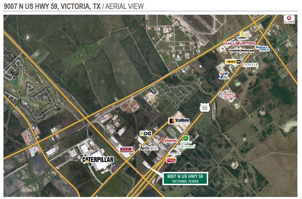 Free Standing Industrial Building, Victoria, TX: 9007 Us Hwy 59 S, Victoria, TX 77905
